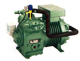 비쳐 반폐형 컴프레샤